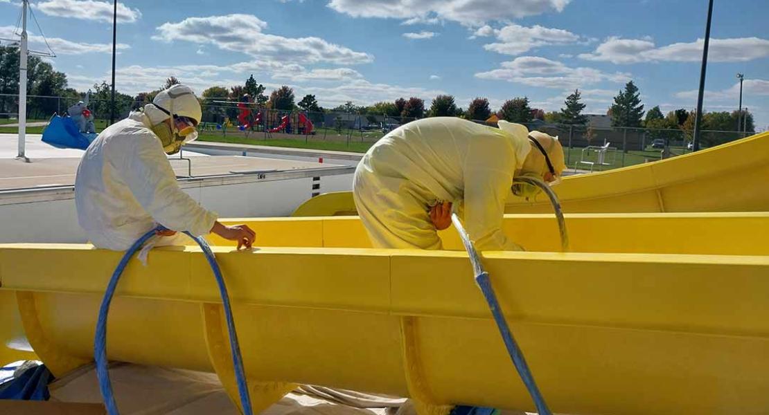 South Dakota Water Slide Repair