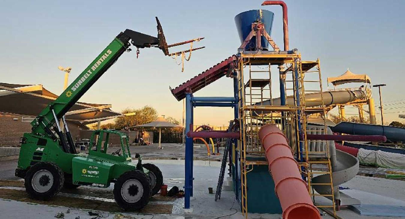 Arizona Water Slide Maintenance