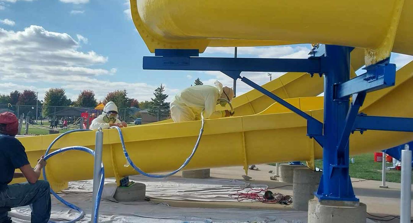 South Dakota Water Slide Repair